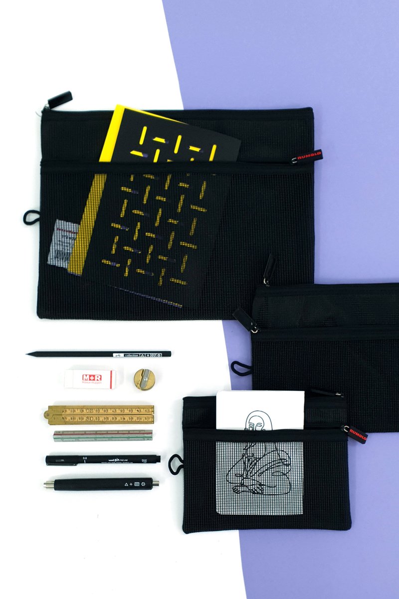 תיקיית רשת שחורה למסמכים