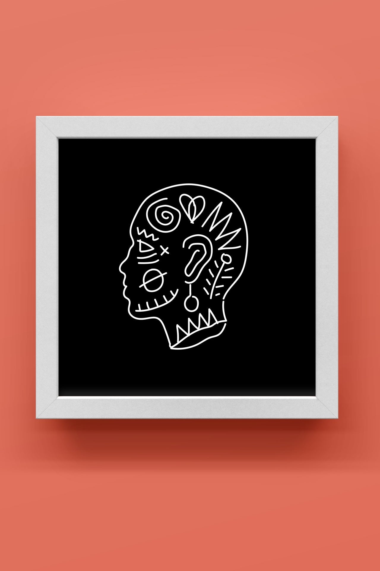 פרינט לתלייה על הקיר - AFRICA HOTEL #4 - איור חן מכבי