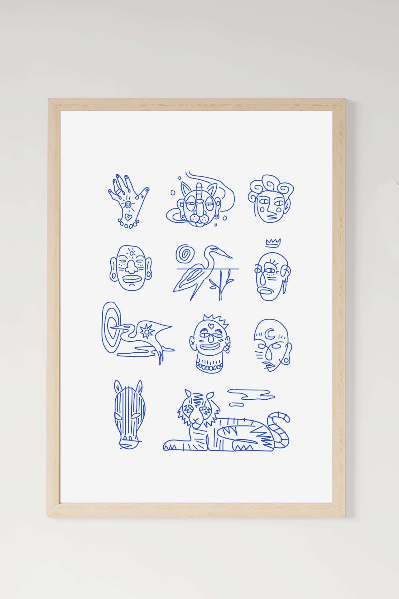 הדפס לתלייה על הקיר | דודלס | מאייר חן מכבי