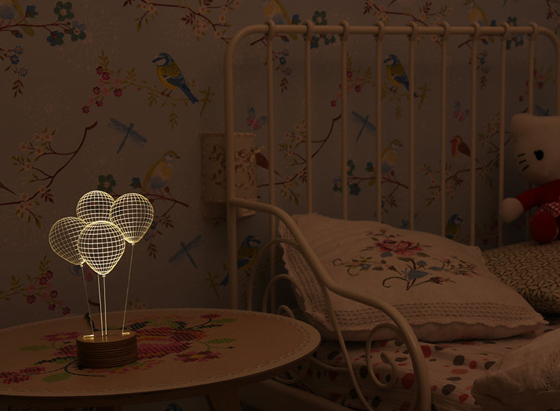 מנורת לד | דגם בלונים