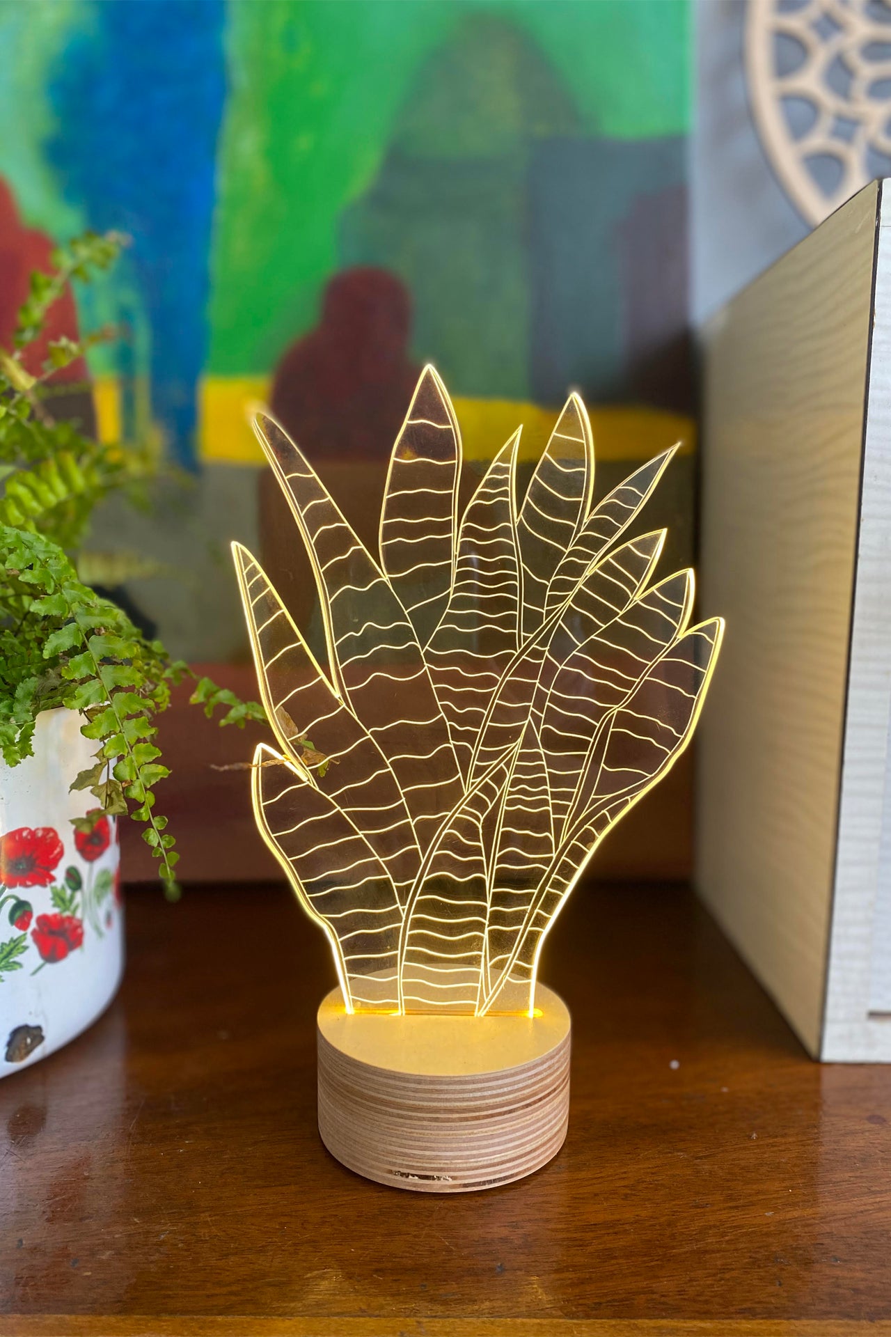 מנורת לד לשולחן | דגם סנסיוורה