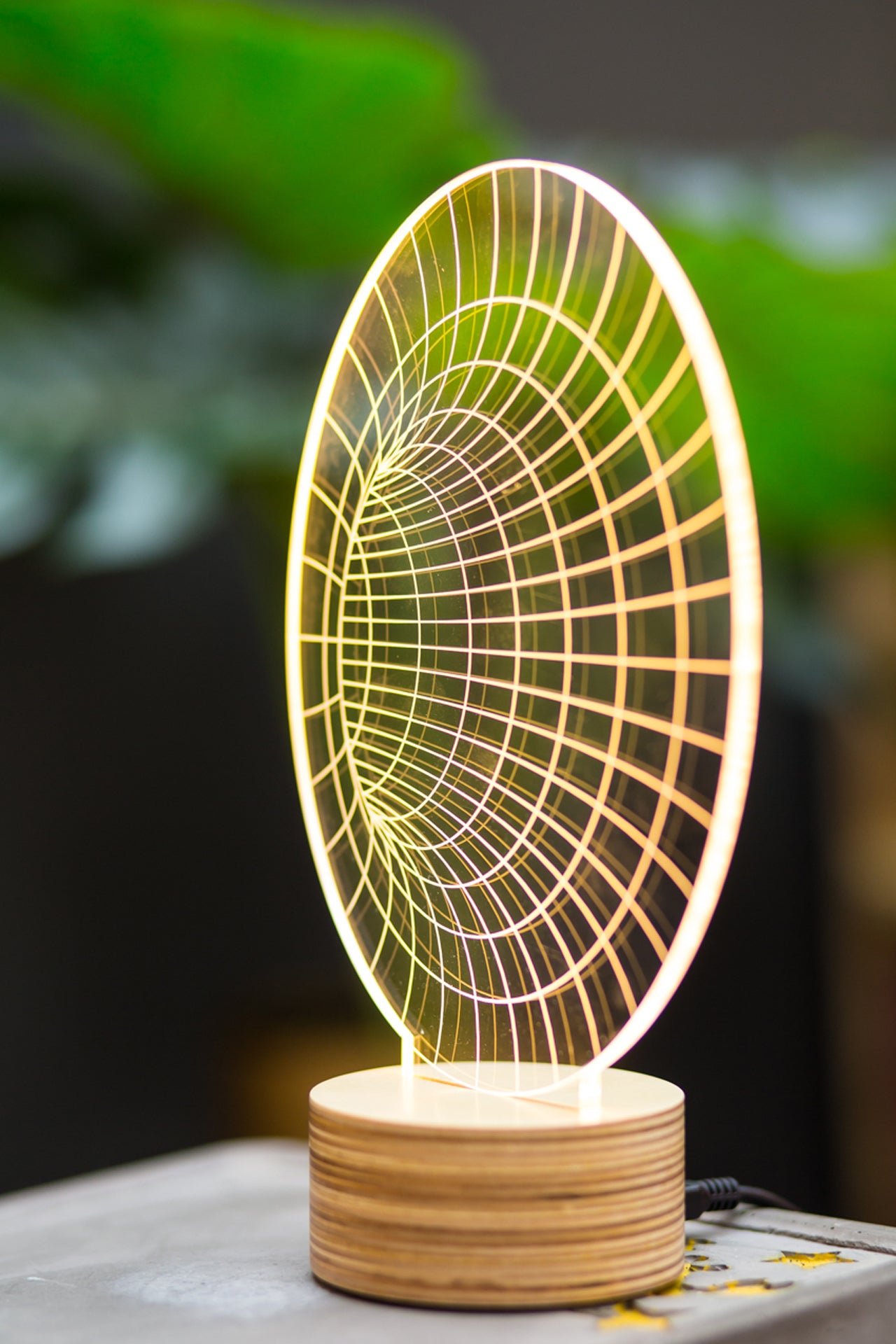 מנורת לד לשולחן | דגם מנהרה