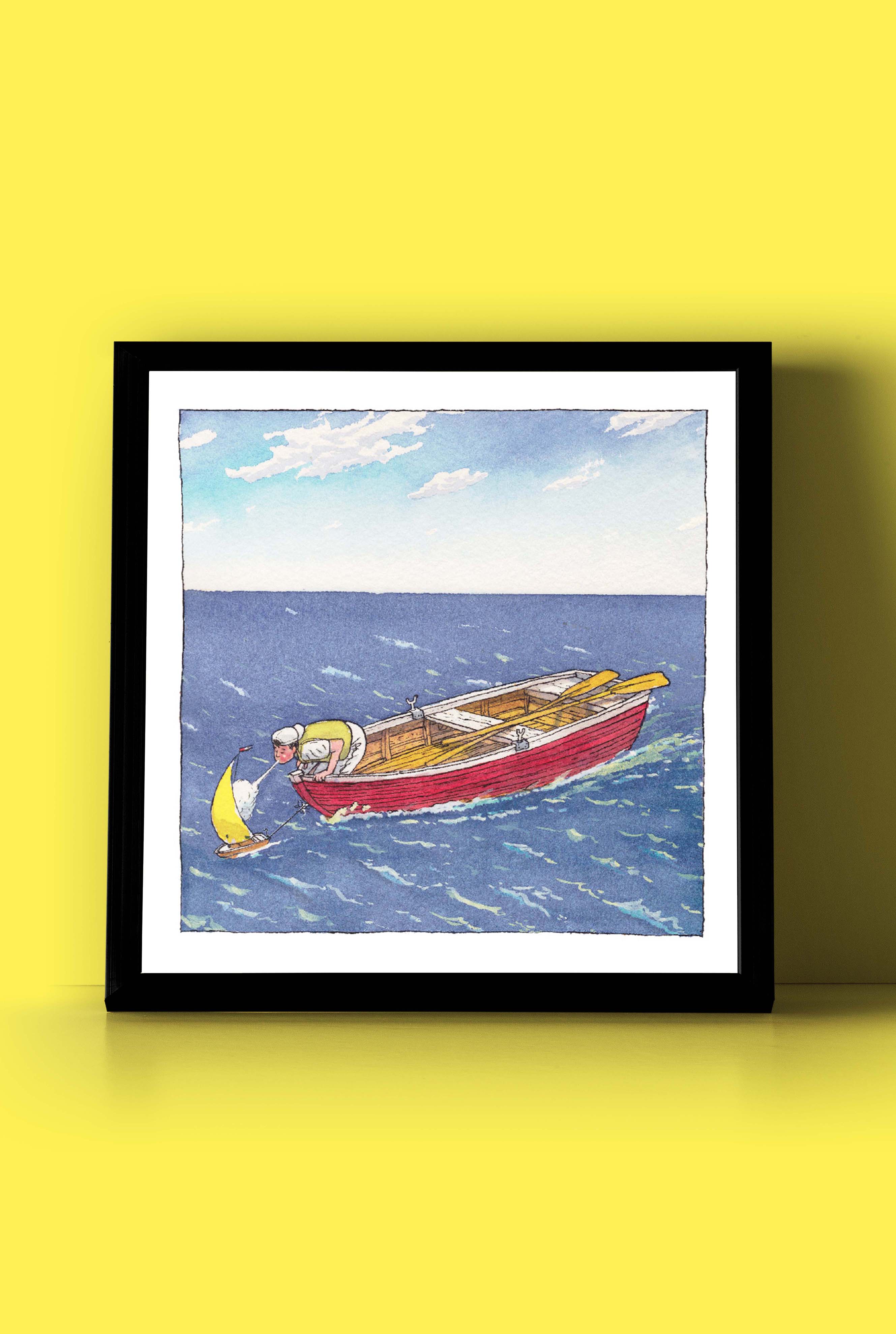 פרינט לתלייה על הקיר | כח פנימי | מאייר- יזהר כהן