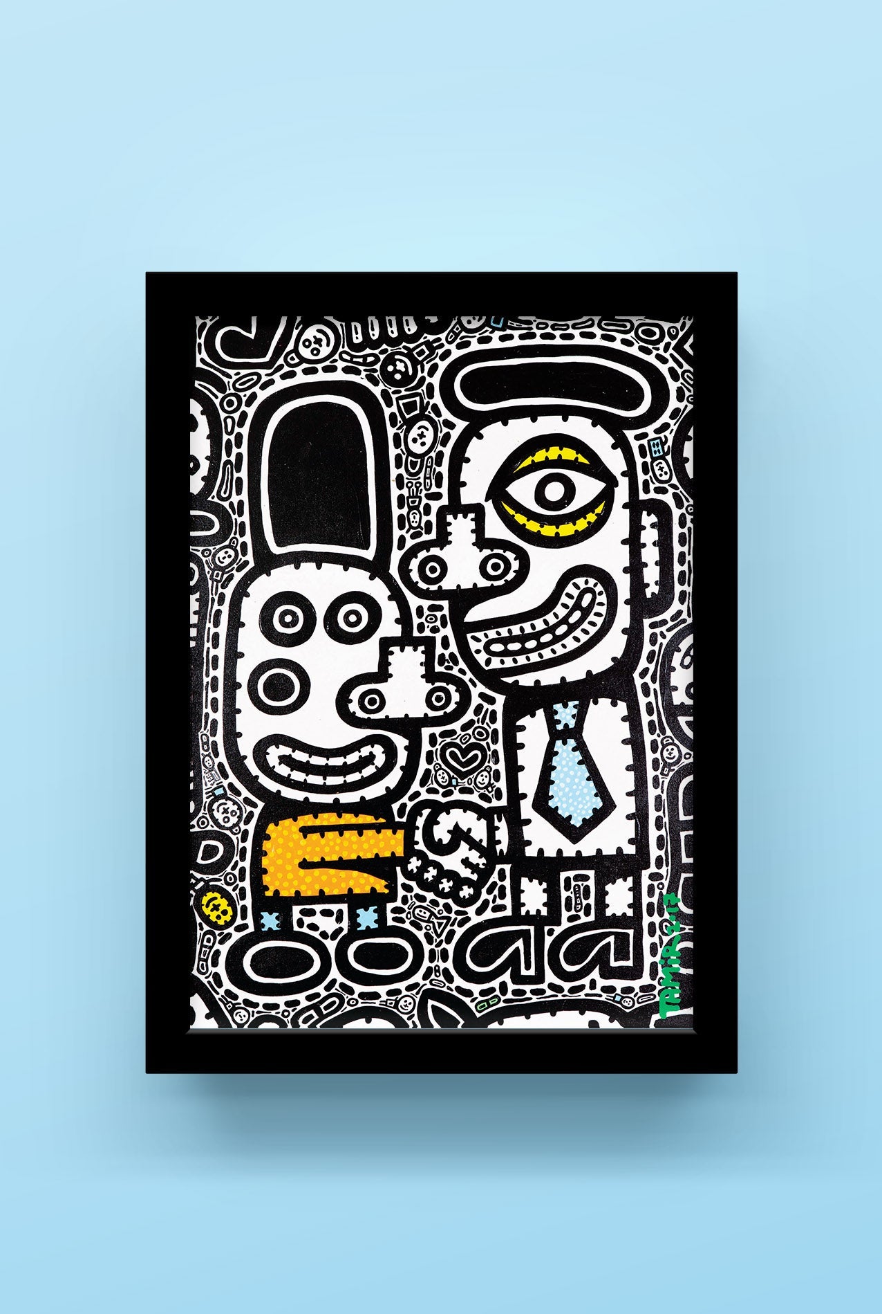 הדפס לתלייה על הקיר של האמן תמיר שפר | SHAKE