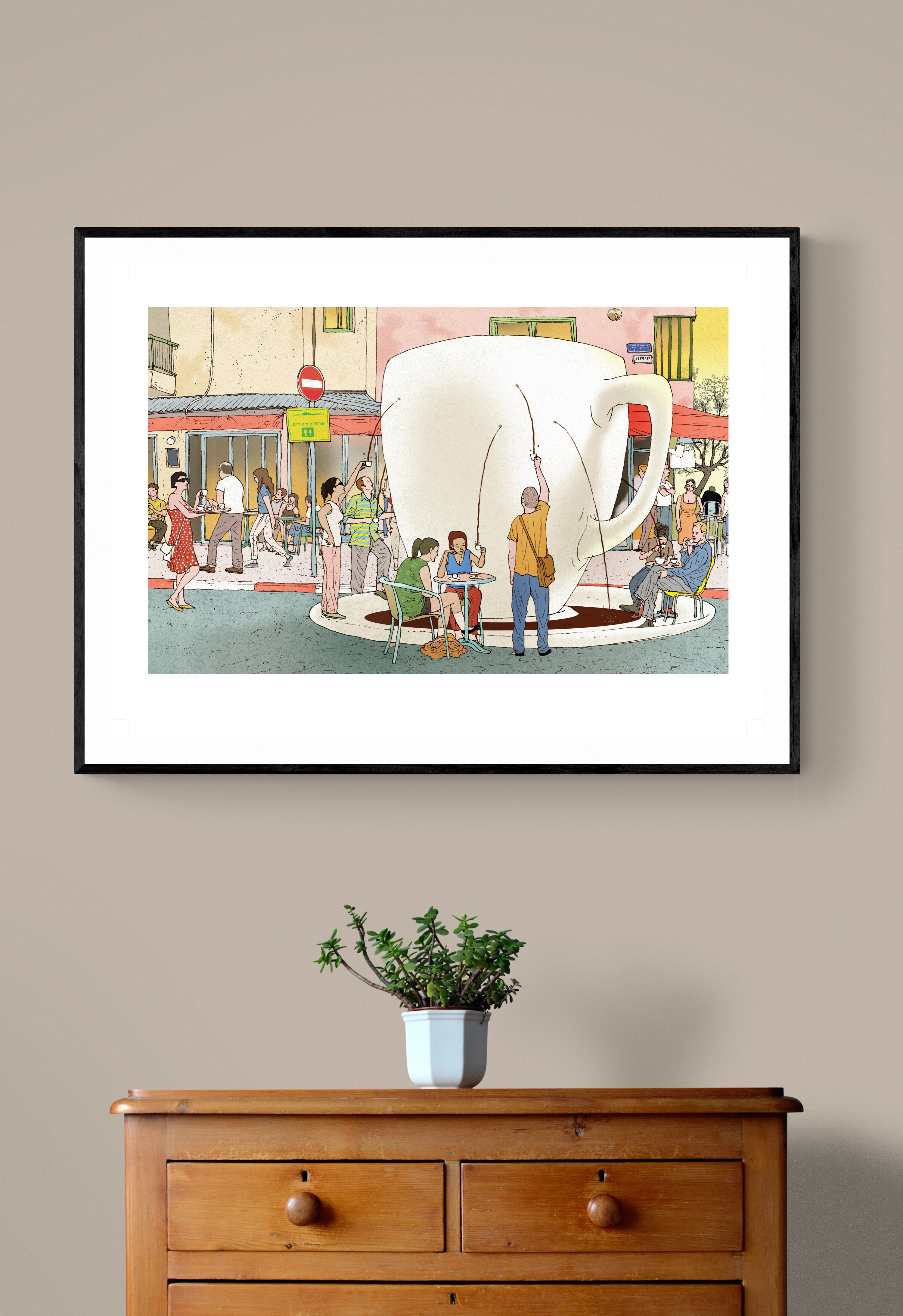 פרינט לתלייה על הקיר | טעינה | מאייר- יזהר כהן