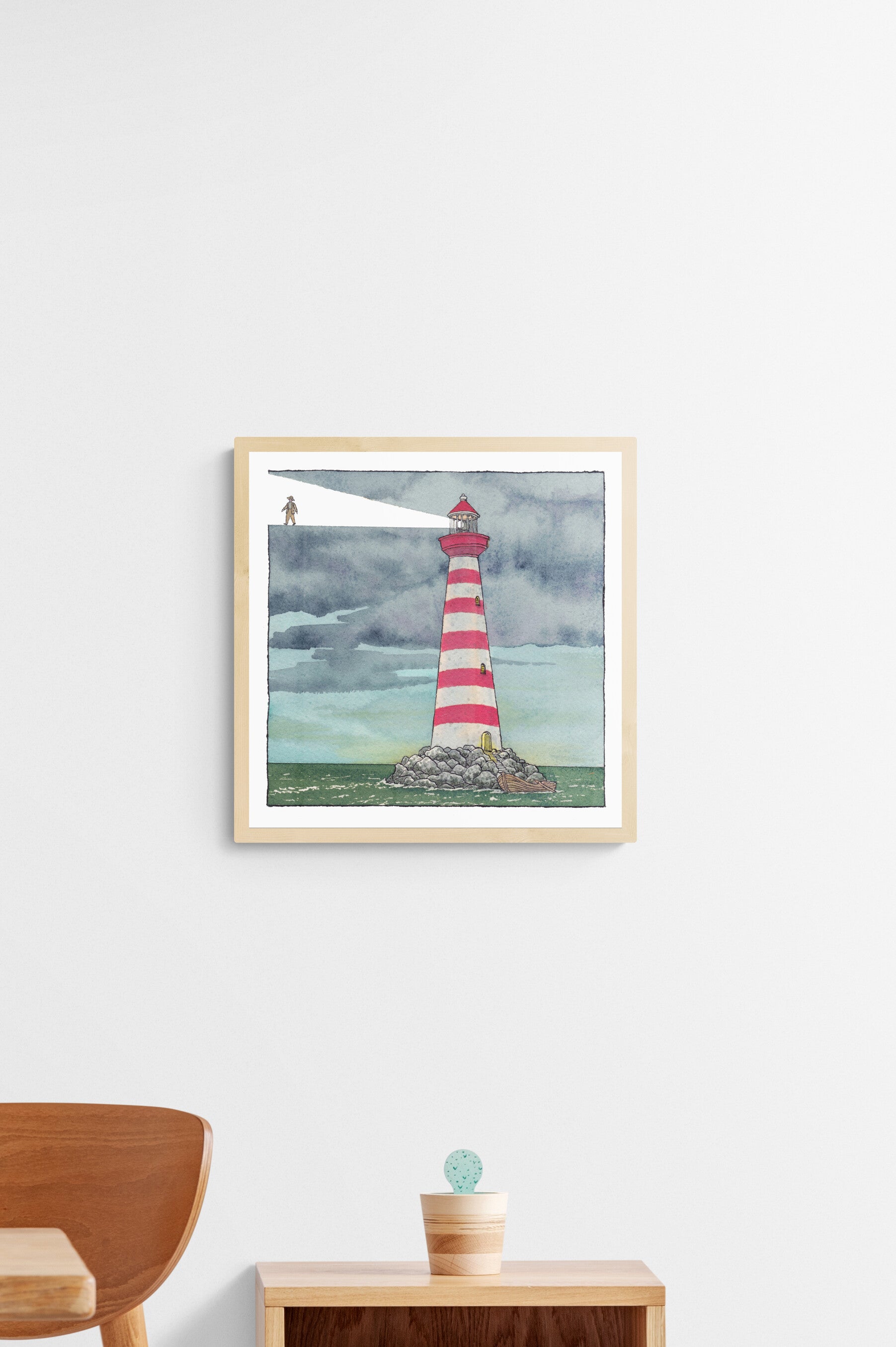 פרינט לתלייה על הקיר | קיצור דרך | מאייר- יזהר כהן