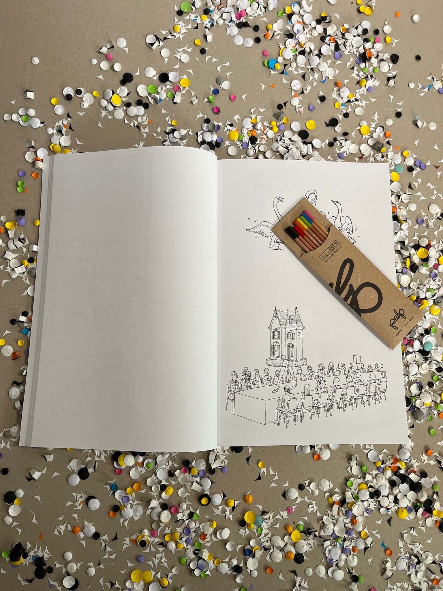 צובעים איור ישראלי| מארז צביעה של המאייר יזהר כהן