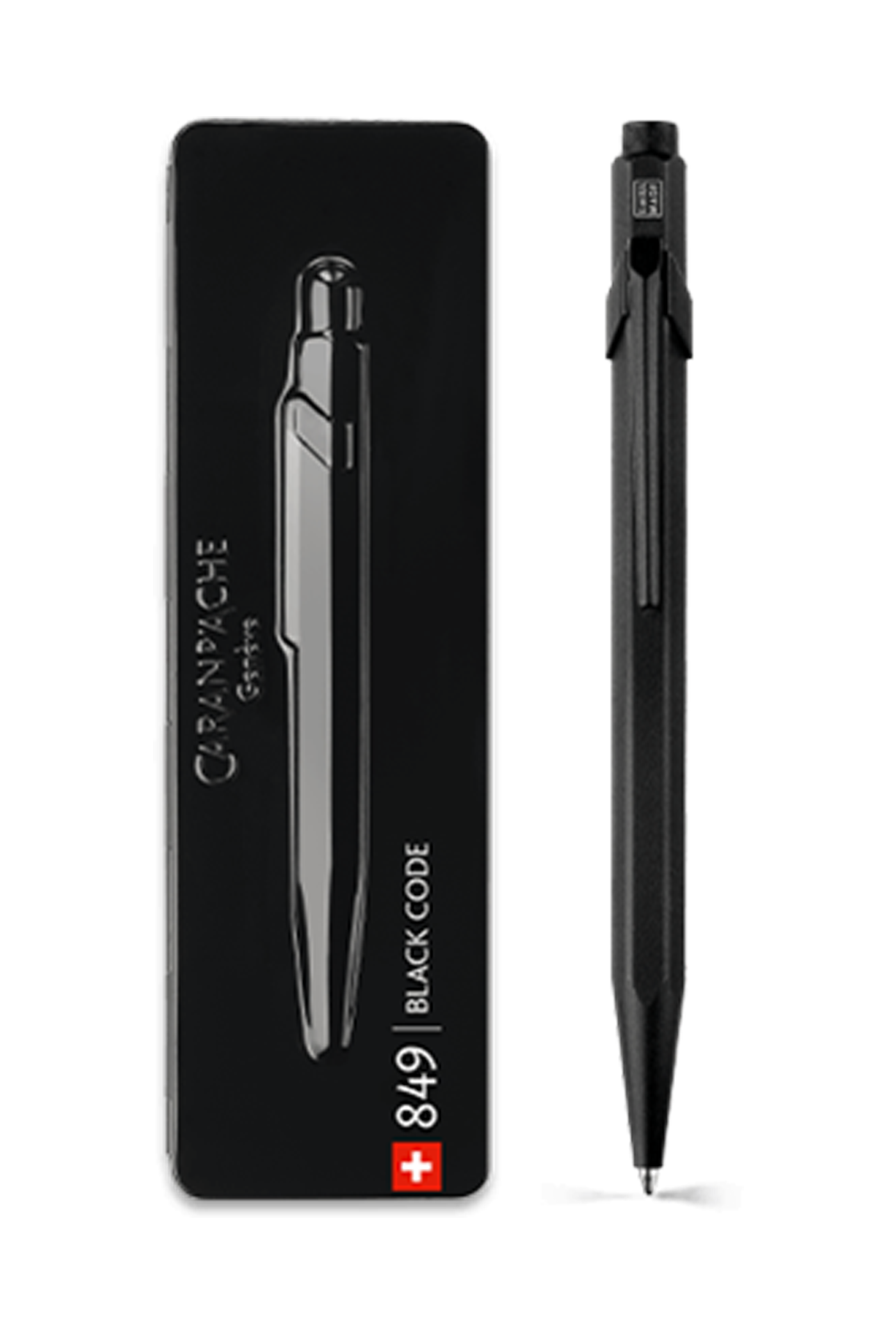 Caran d’Ache Black code - 849 - עט כדורי בלאק קוד מסדרת