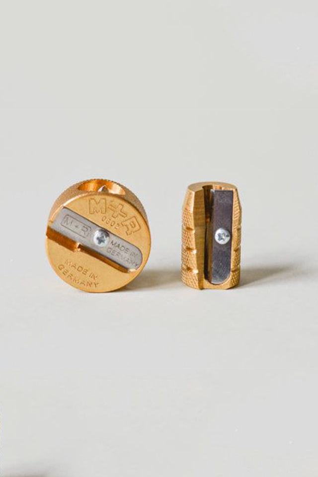 מחדד פליז עגול כפול בעל 2 עוביים