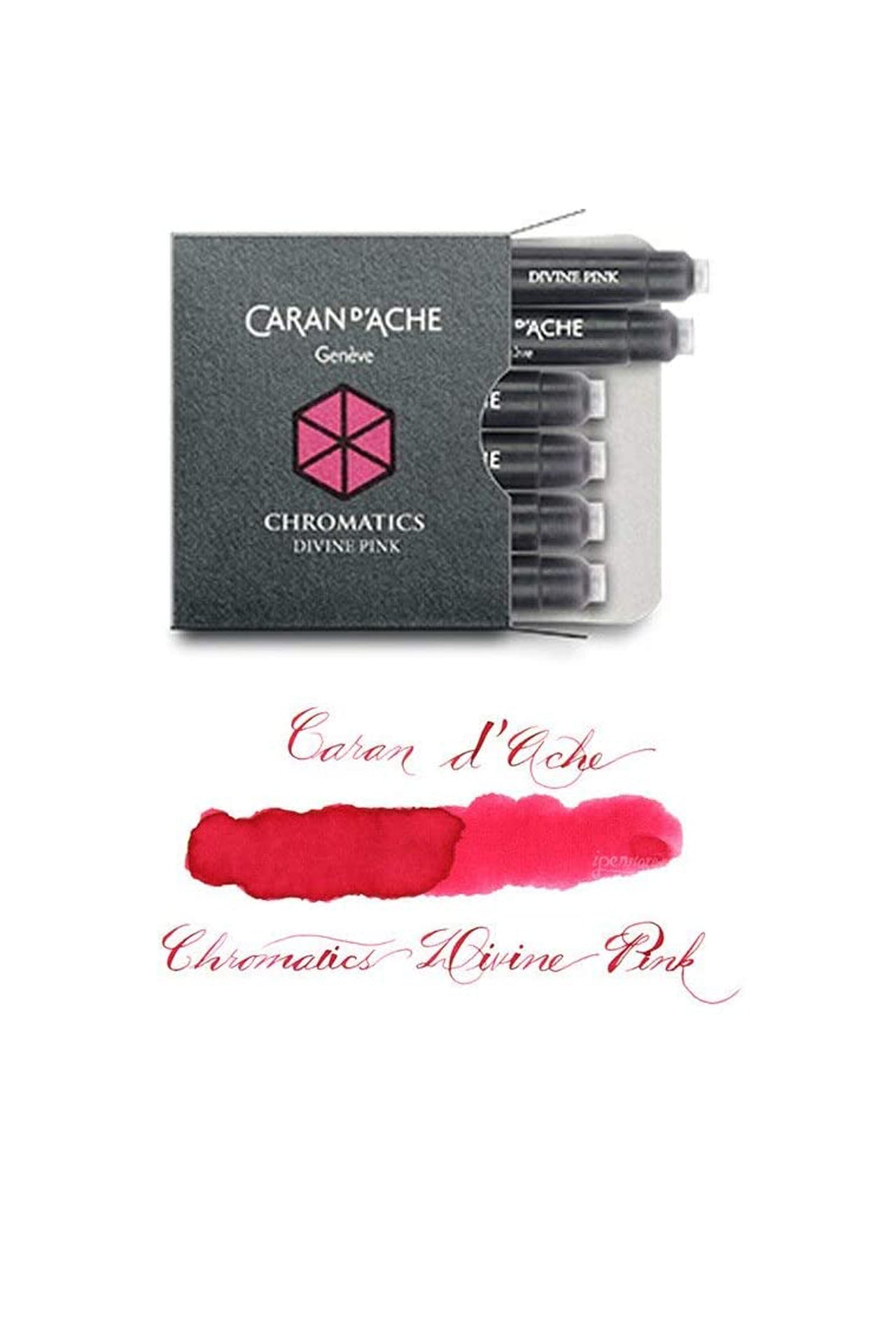 קפסולות דיו לעט נובע במגוון צבעים לבחירה | Caran d'Ache