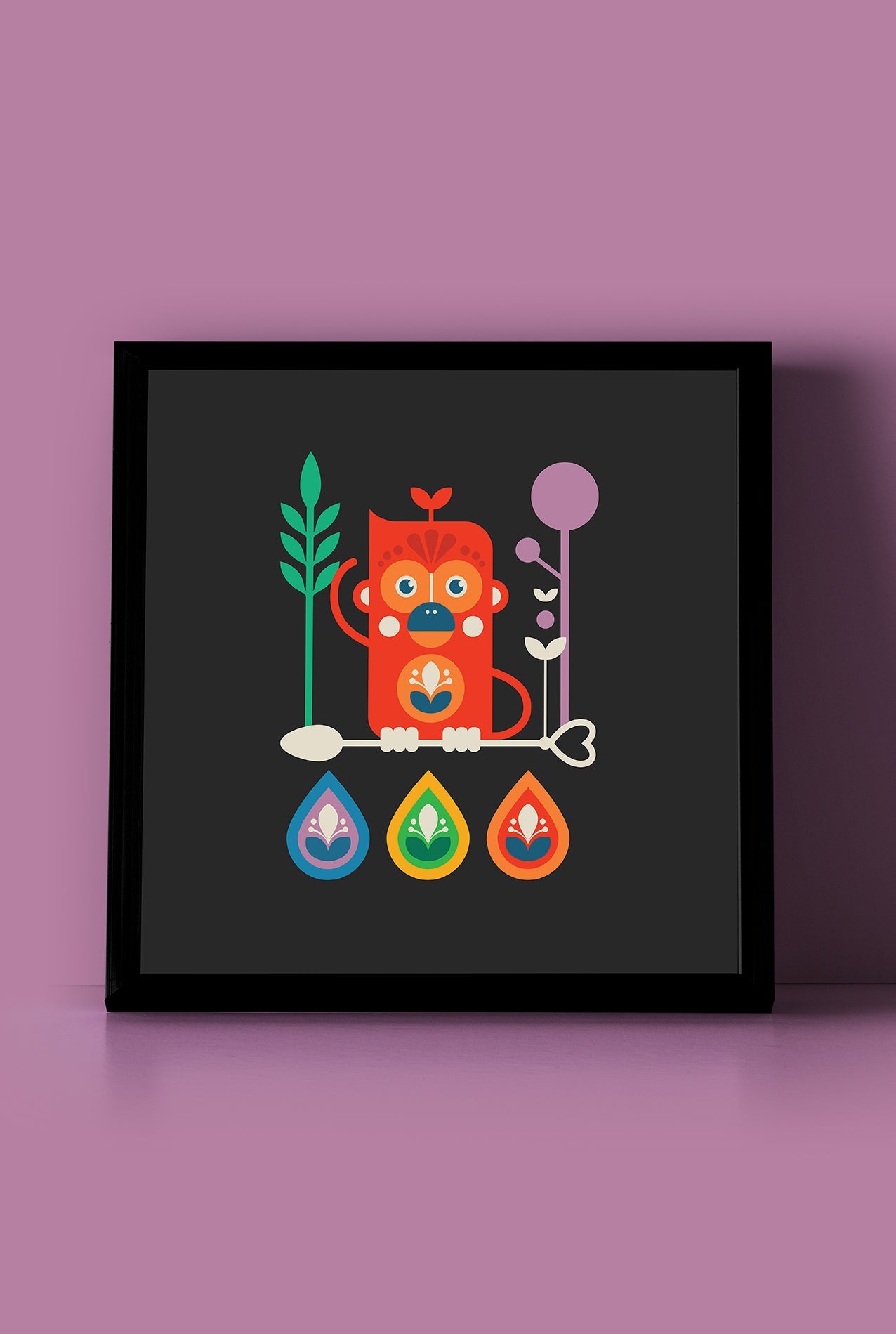 הדפס לתלייה על הקיר| Kofiki | מאייר חן מכבי