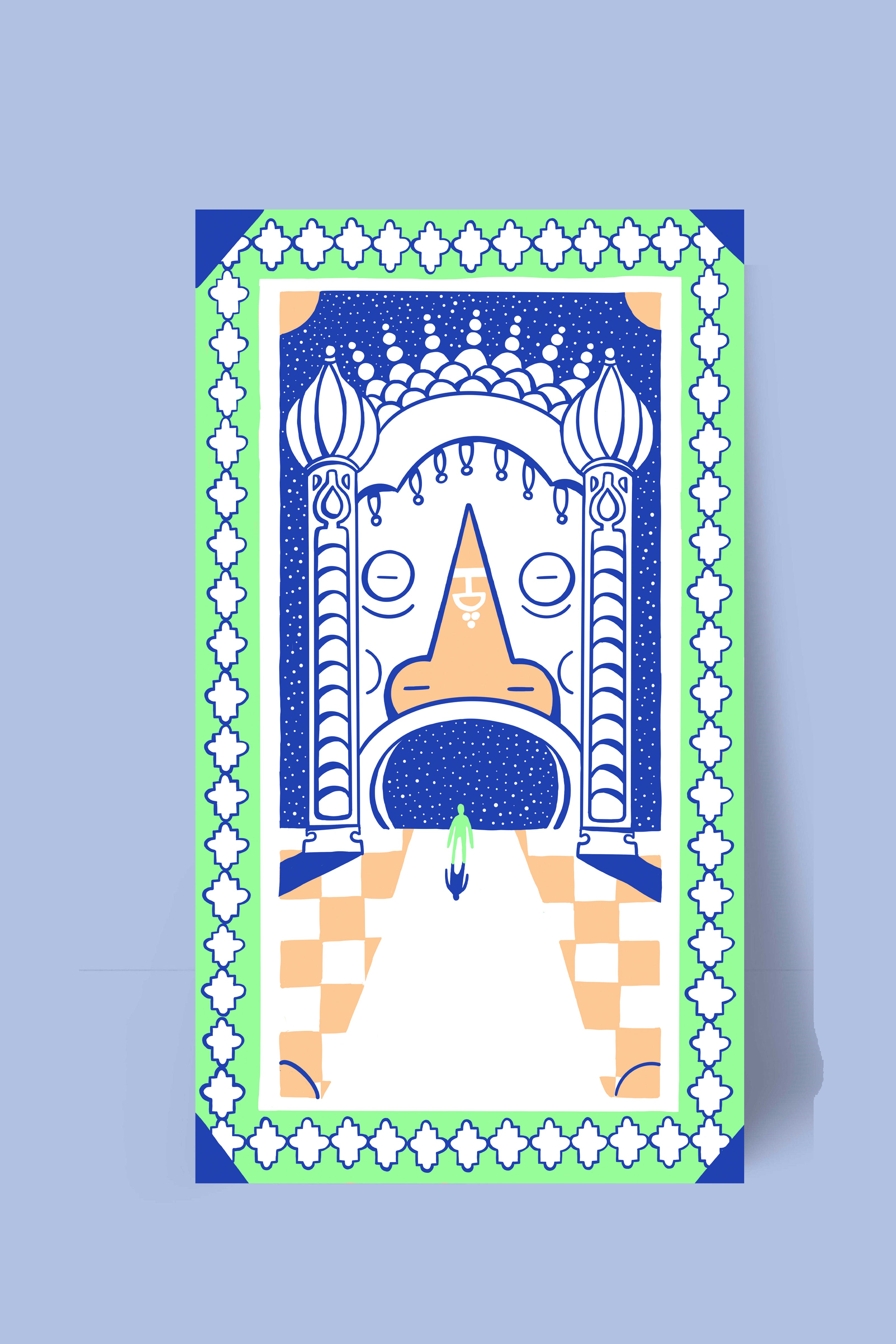 הדפס לתלייה על הקיר | עתיד | מאיירת ענבל גרי