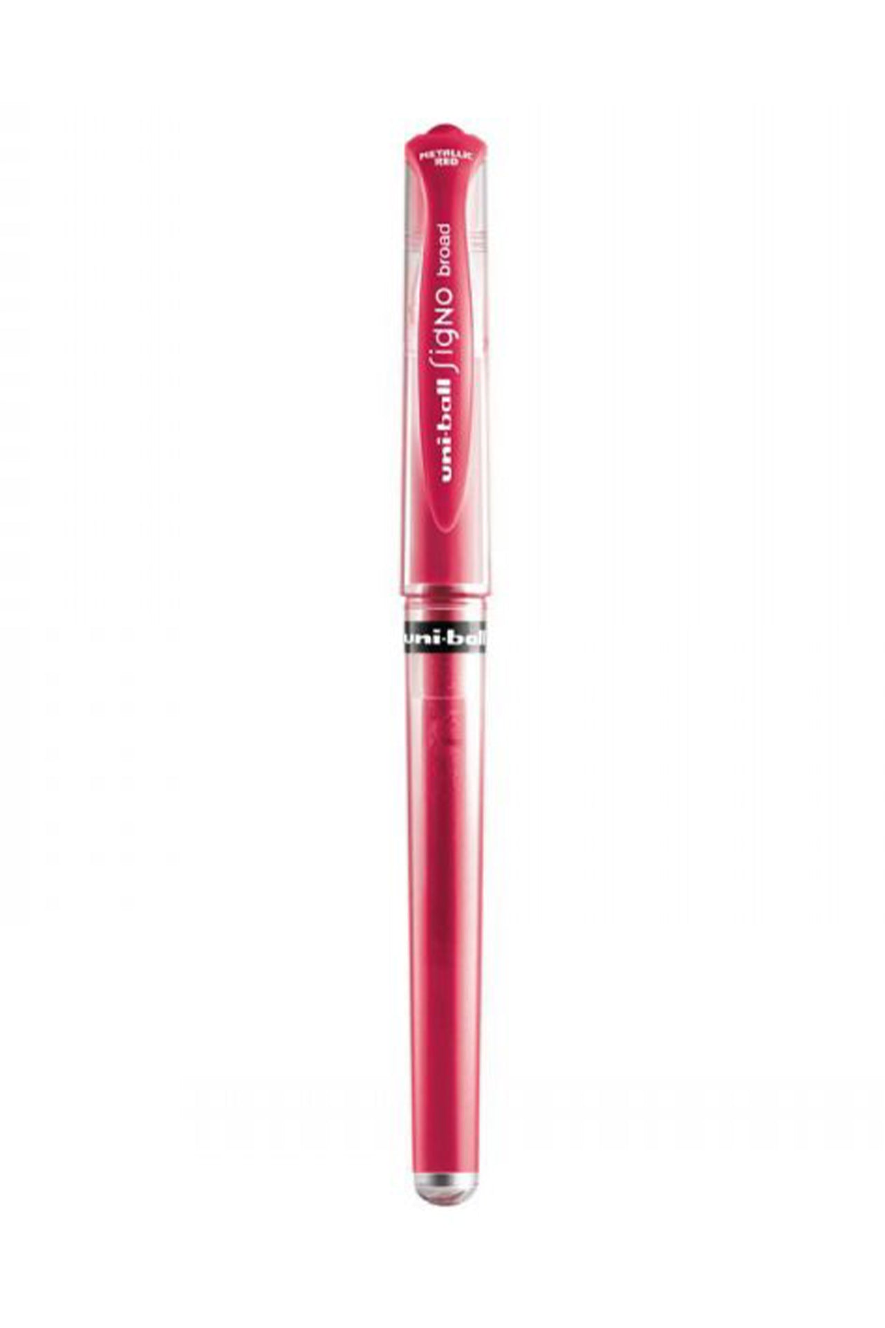 עט ג'ל מטאלי או לבן לכתיבה על נייר שחור של חברת UNIBALL היפנית