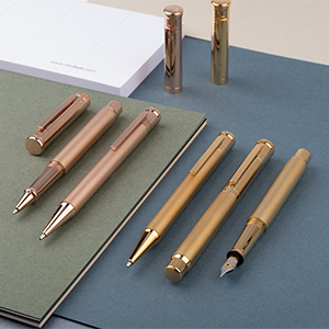 עיפרון מכני 0.7 מ"מ בגימור זהב | DESIGN 04 | OTTO HUTT
