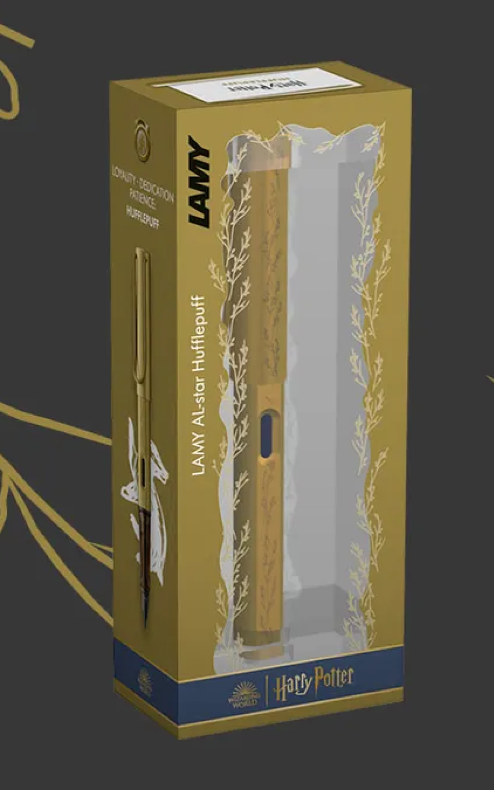 עט נובע הארי פוטר במהדורה מוגבלת  | LAMY AL STAR Harry Potter Hufflepuff