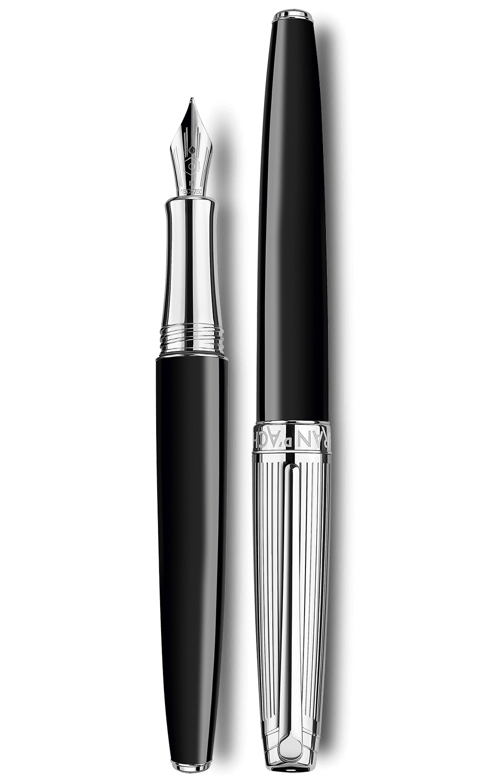 Caran d’Ache | LEMAN Bicolor BLACK | עט נובע