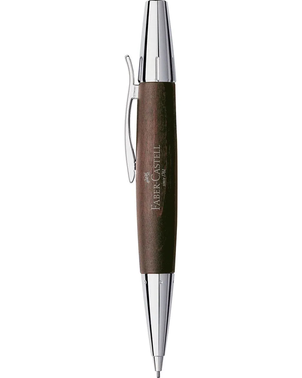 עיפרון 1.4 מ"מ מעץ אגס גימור כהה | Faber Castell E-Motion Twist Pencil Pearwood DARK