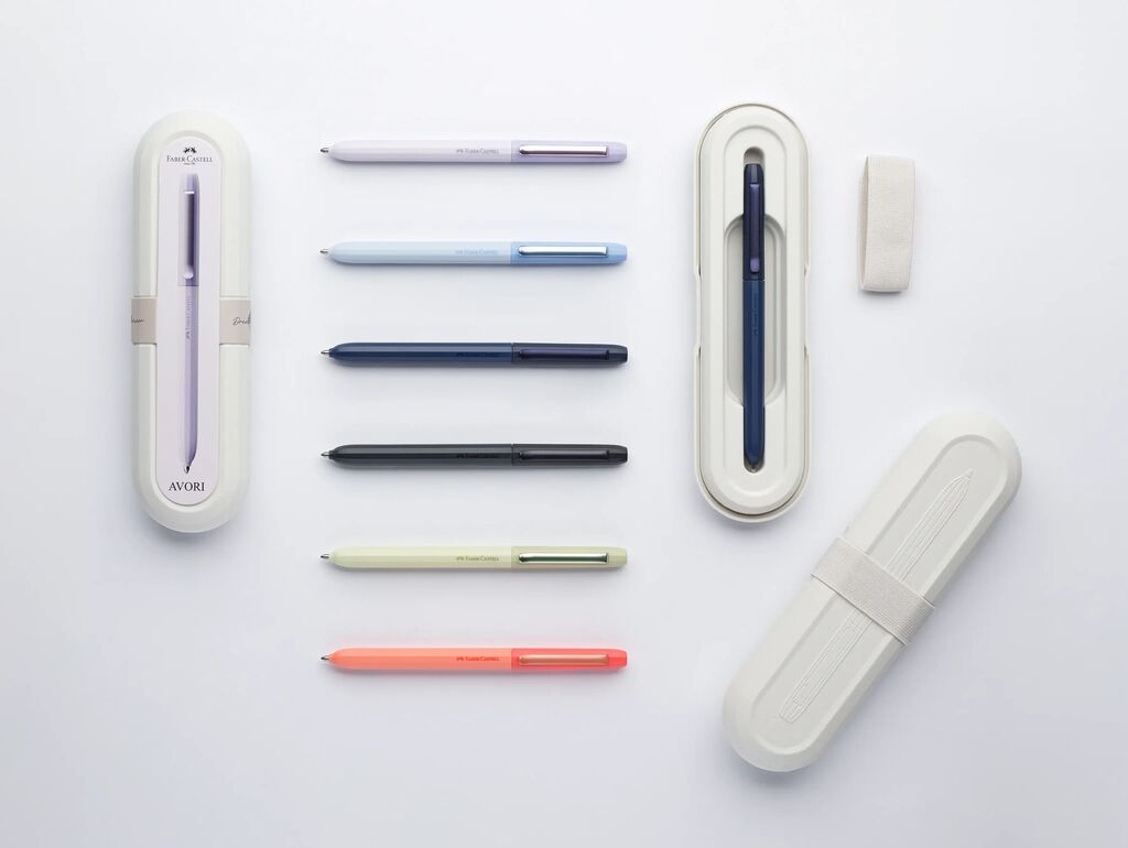 עט כדורי כחול עמוק | Faber Castell Avori ballpoint pen Midnight Muse