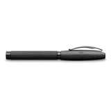 עט נובע שחור יוקרתי של פאבר קסטל מסדרת ESSENTIO ALUMINIUM BLACK