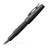 עט נובע שחור יוקרתי של פאבר קסטל מסדרת E-MOTION PURE BLACK