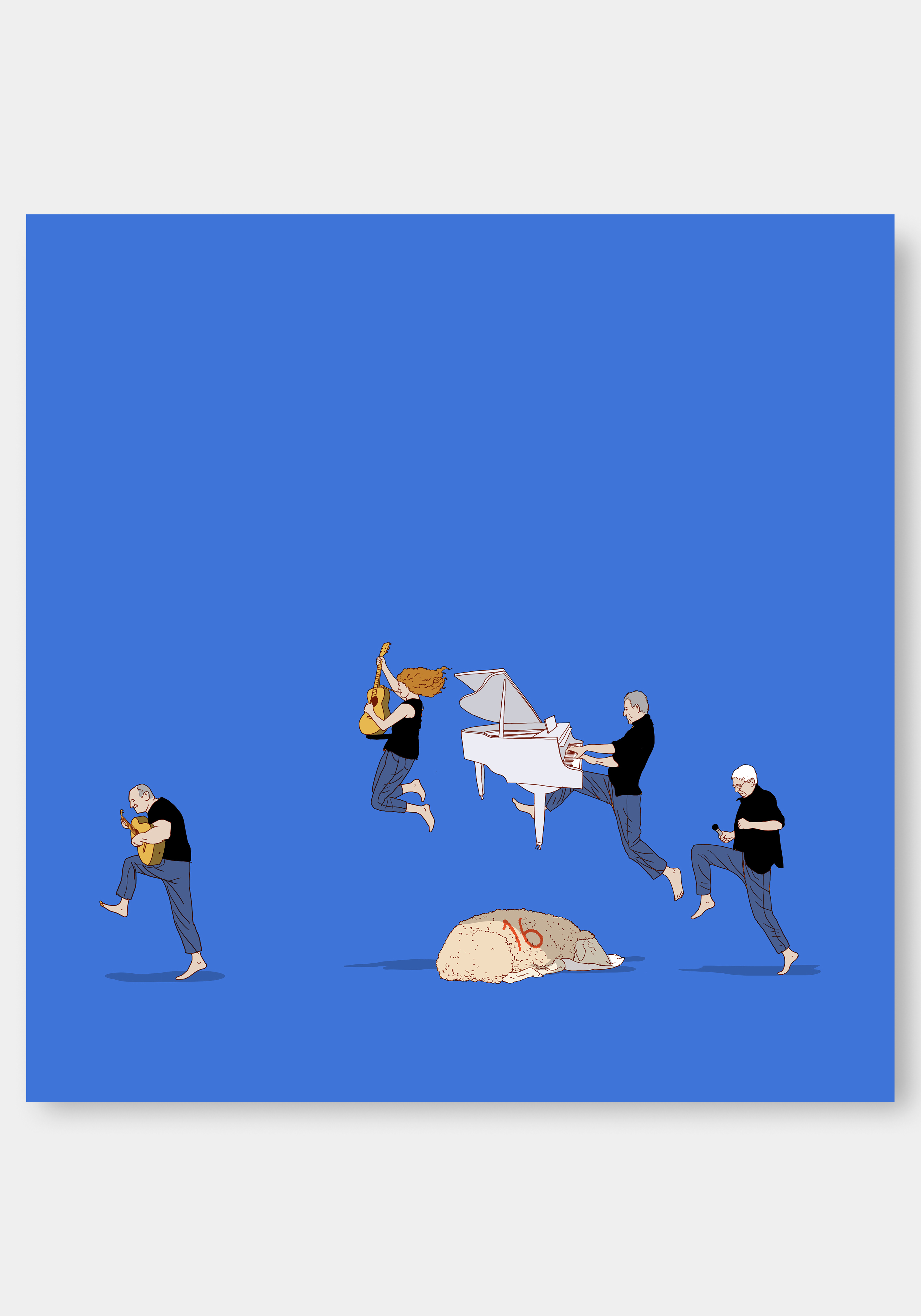 פרינט לתלייה על הקיר | הכבש ה 16 | יזהר כהן - אוסף חדש