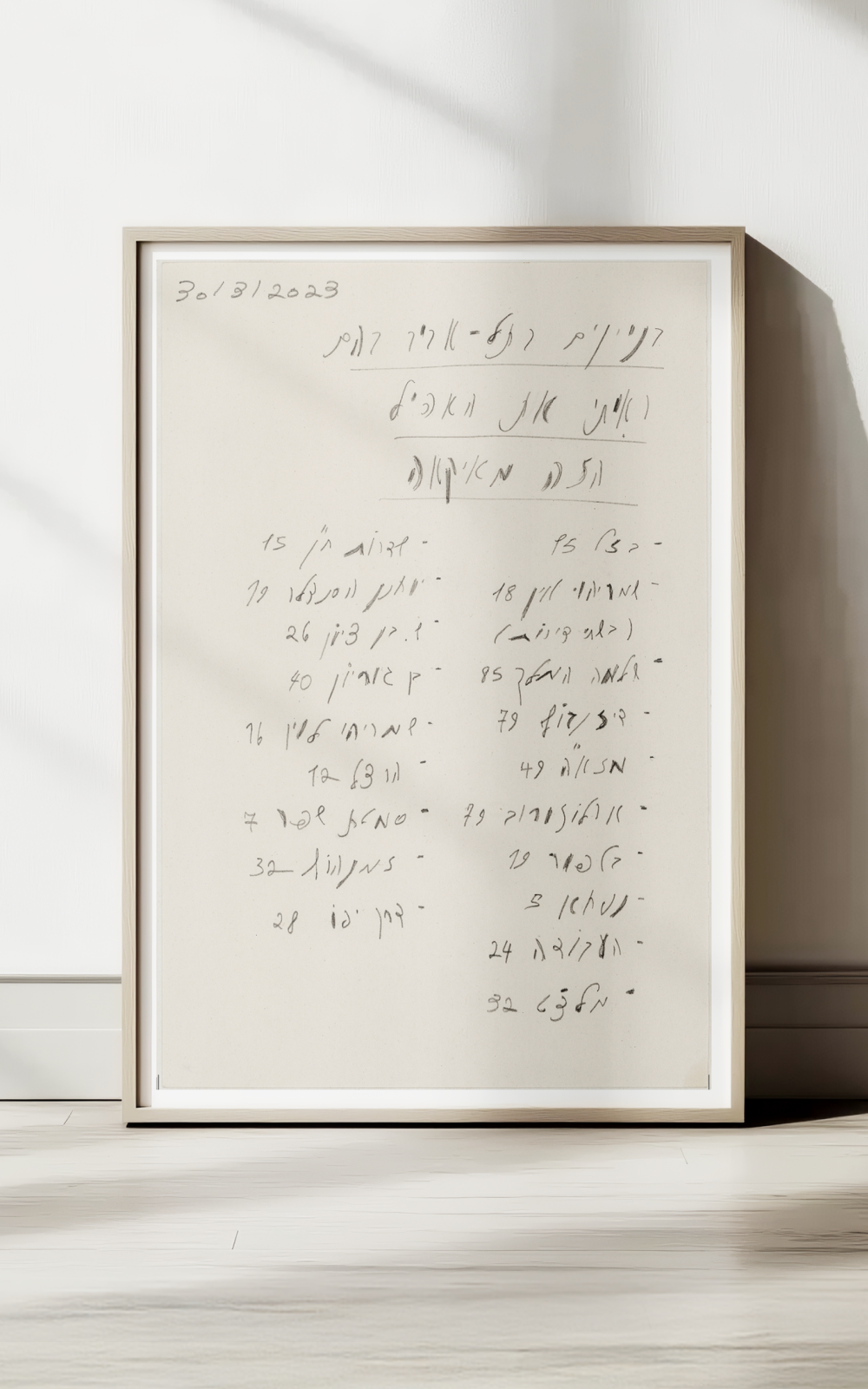 הדפס לתלייה על הקיר | איקאה | סתיו טל