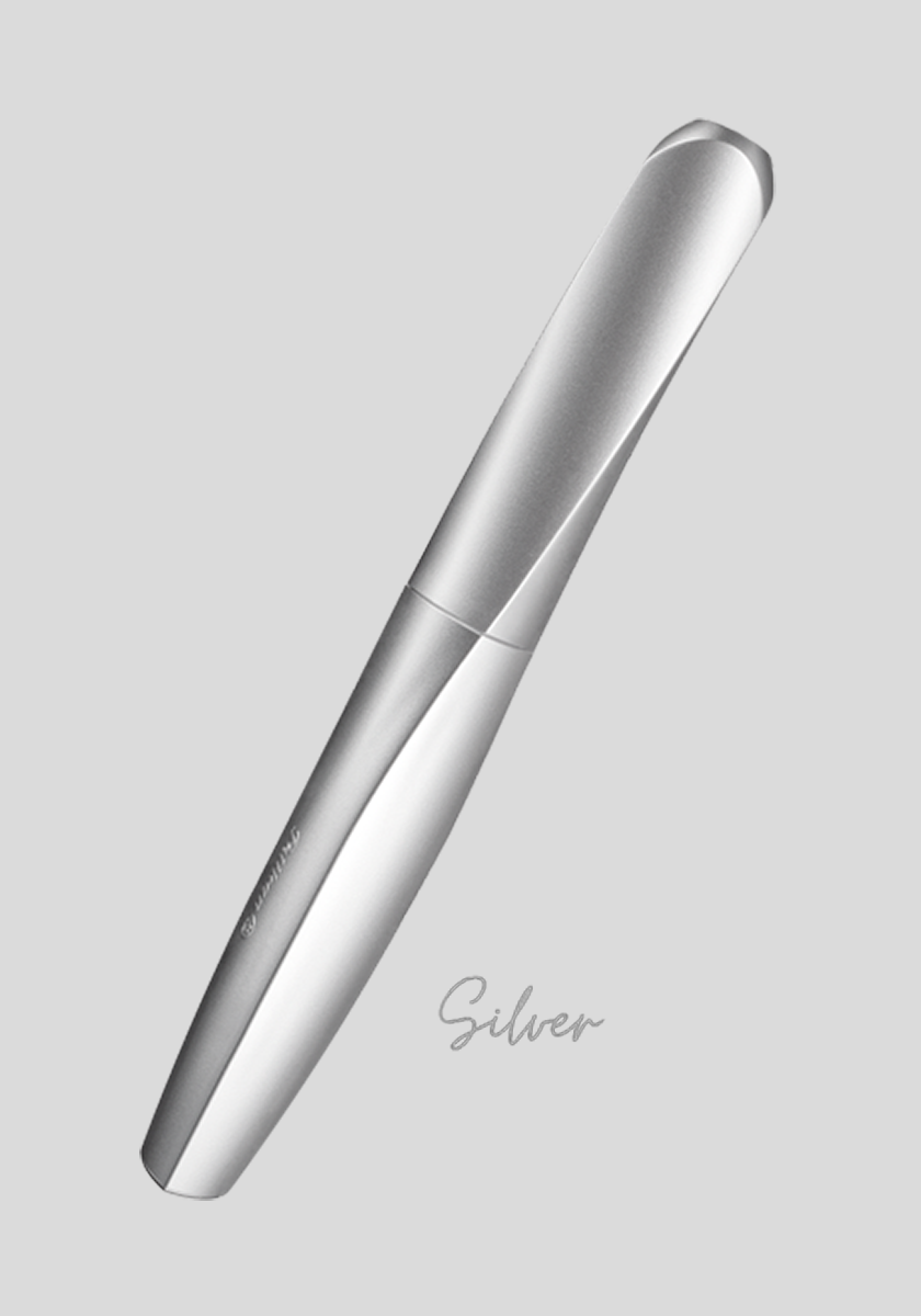 עט נובע כסוף מטאלי | Pelikan Twist Silver