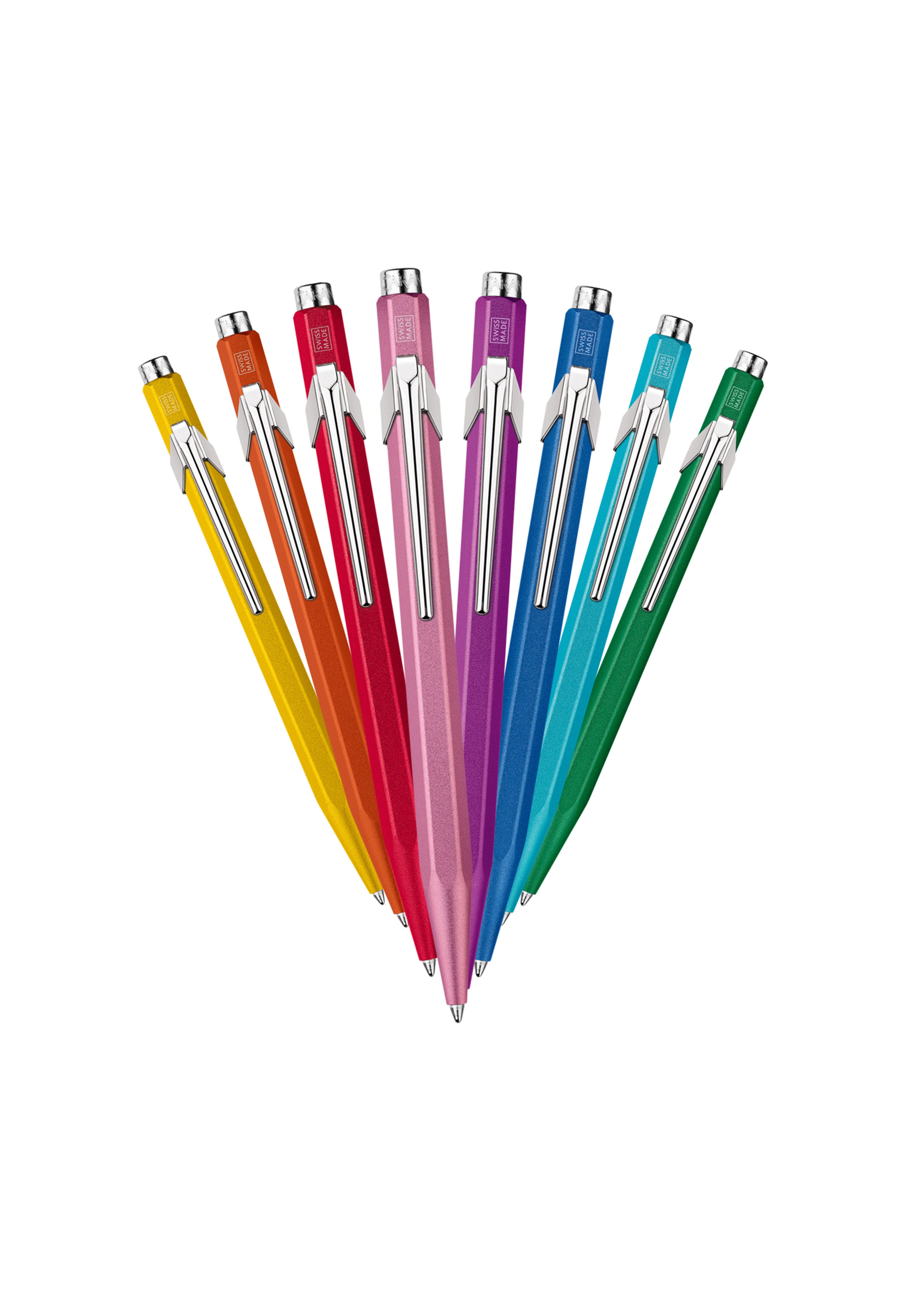 עט כדורי ירוק מטאלי | Caran D'Ache Colormat X