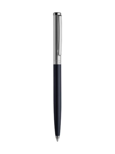 עט כדורי ציפוי רותניום וכחול כהה מט | עיצוב 01 | OTTO HUTT