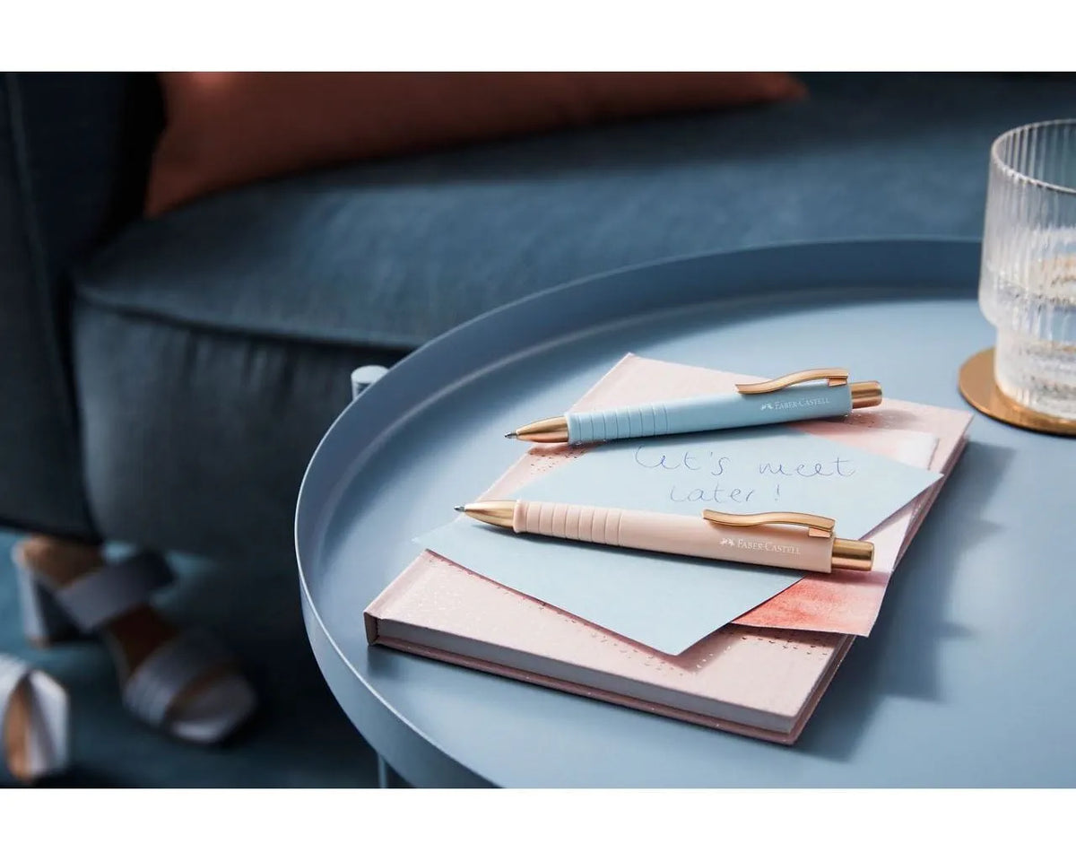 עט כדורי ורוד שושנה | Faber Castel Poly Urban ballpoint pen