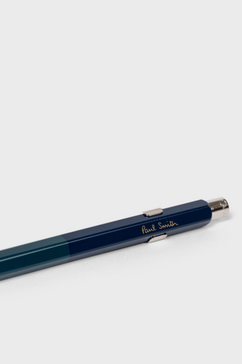 עט כדורי ירוק מירוצים + כחול נייבי| פול סמית +קראנדש  | מהדורה מוגבלת| סדרה רביעית