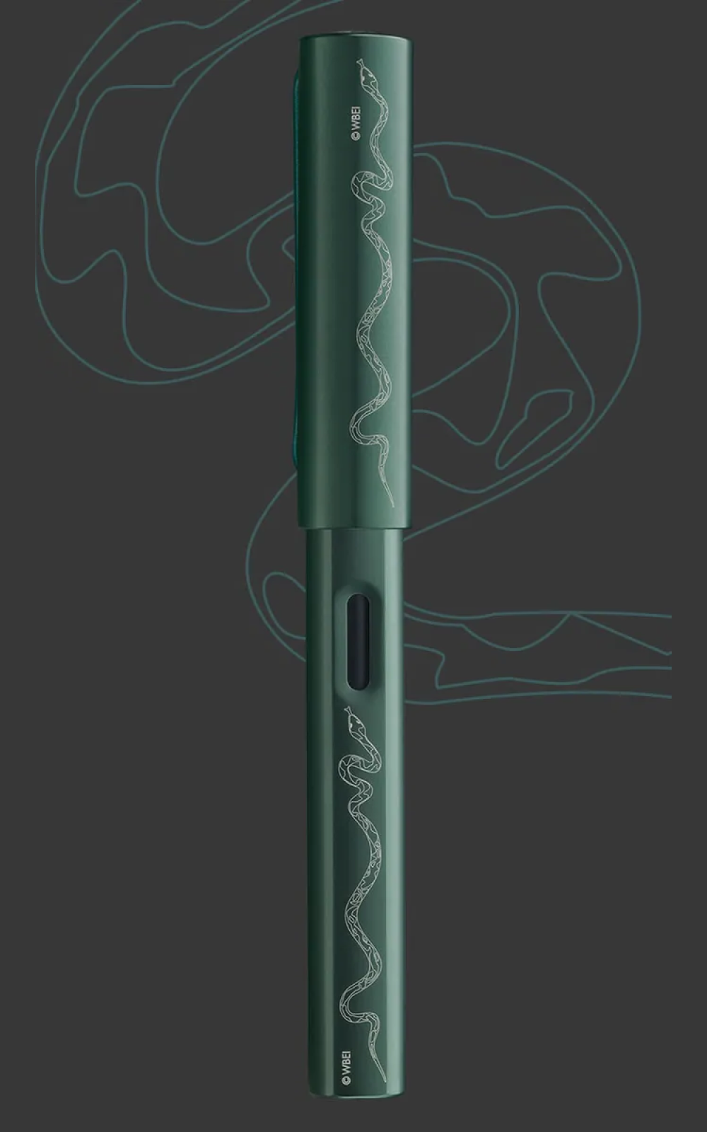 עט נובע הארי פוטר במהדורה מוגבלת  | LAMY AL STAR Harry Potter Slytherin