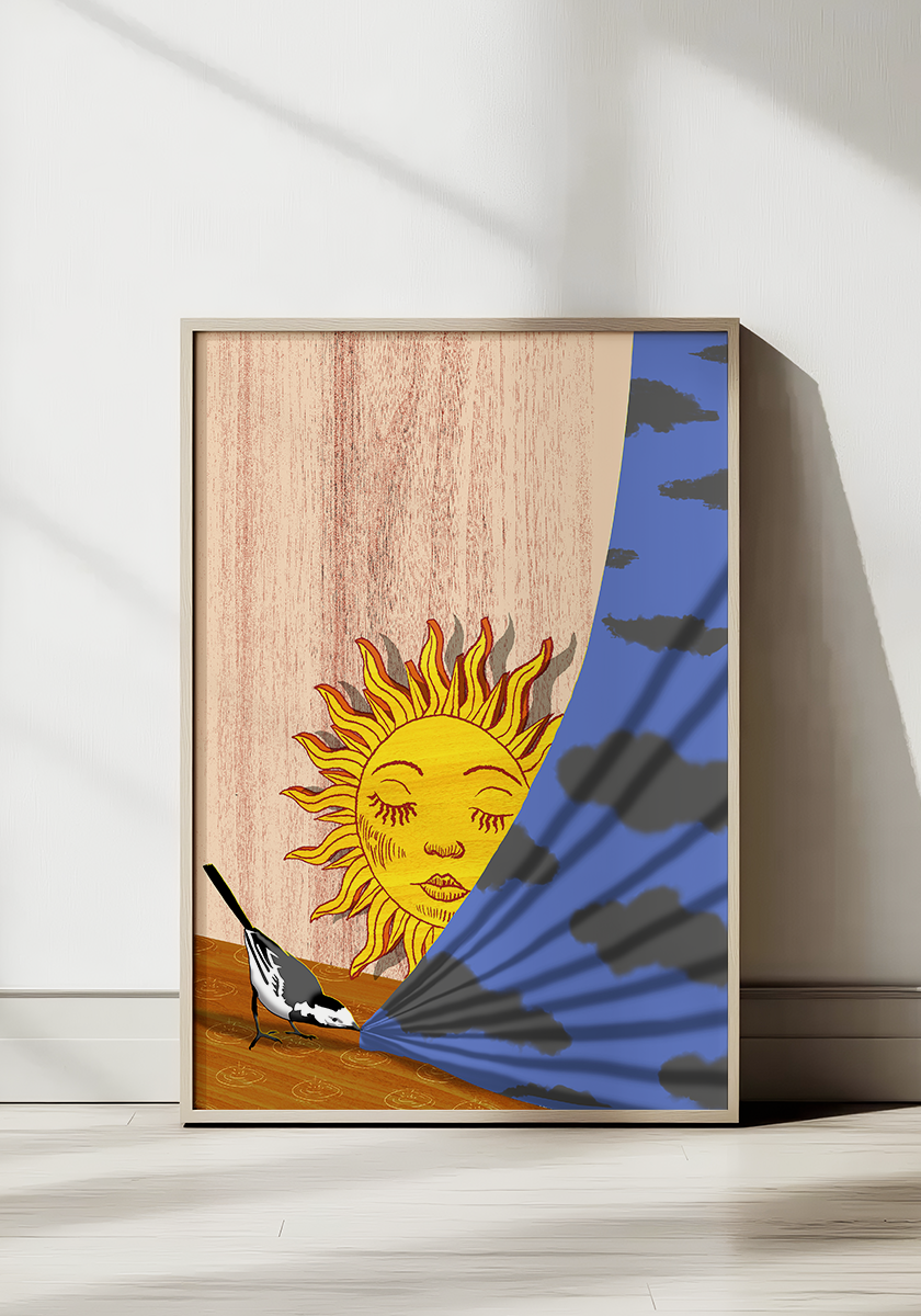 פרינט לתלייה על הקיר | סתיו | יזהר כהן - אוסף חדש