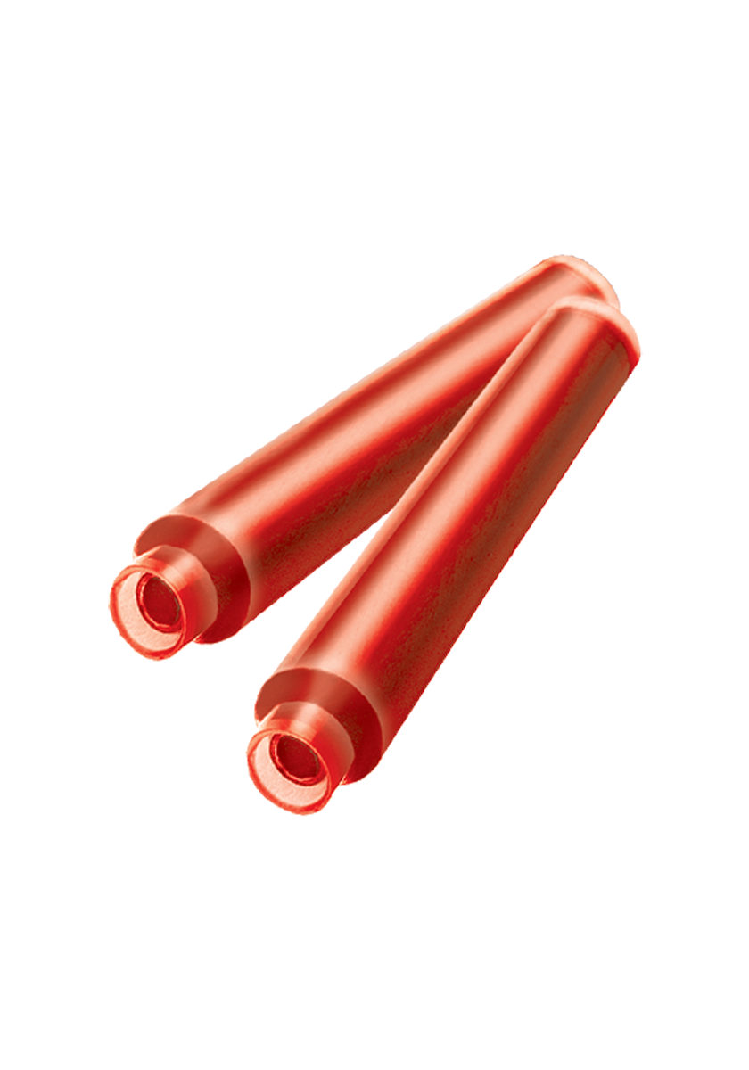 קפסולות דיו לעט נובע בצבע אדום | Pelikan 4001® TP/6