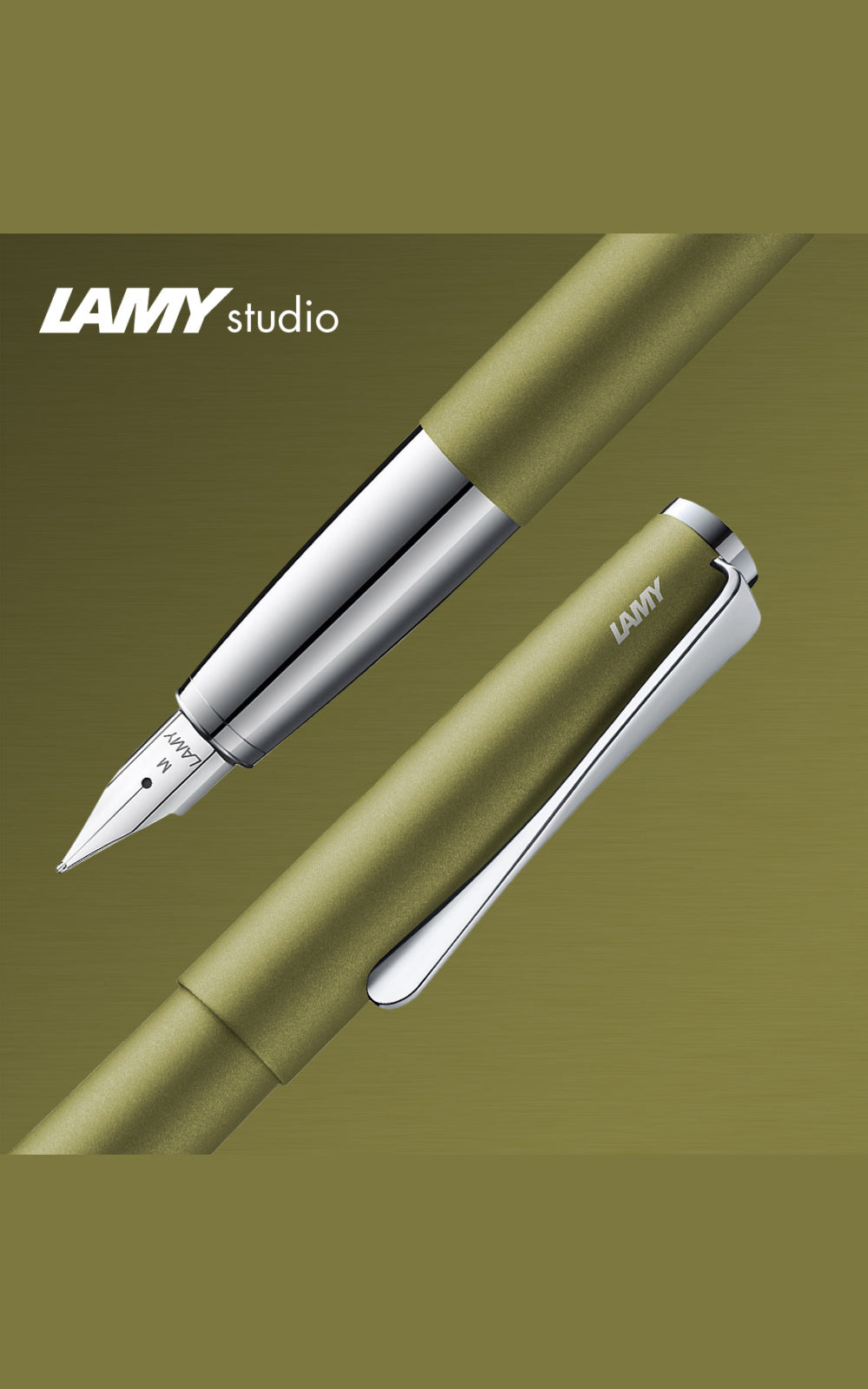 עט נובע | ירוק זית דגם סטודיו | LAMY studio Fountain pen