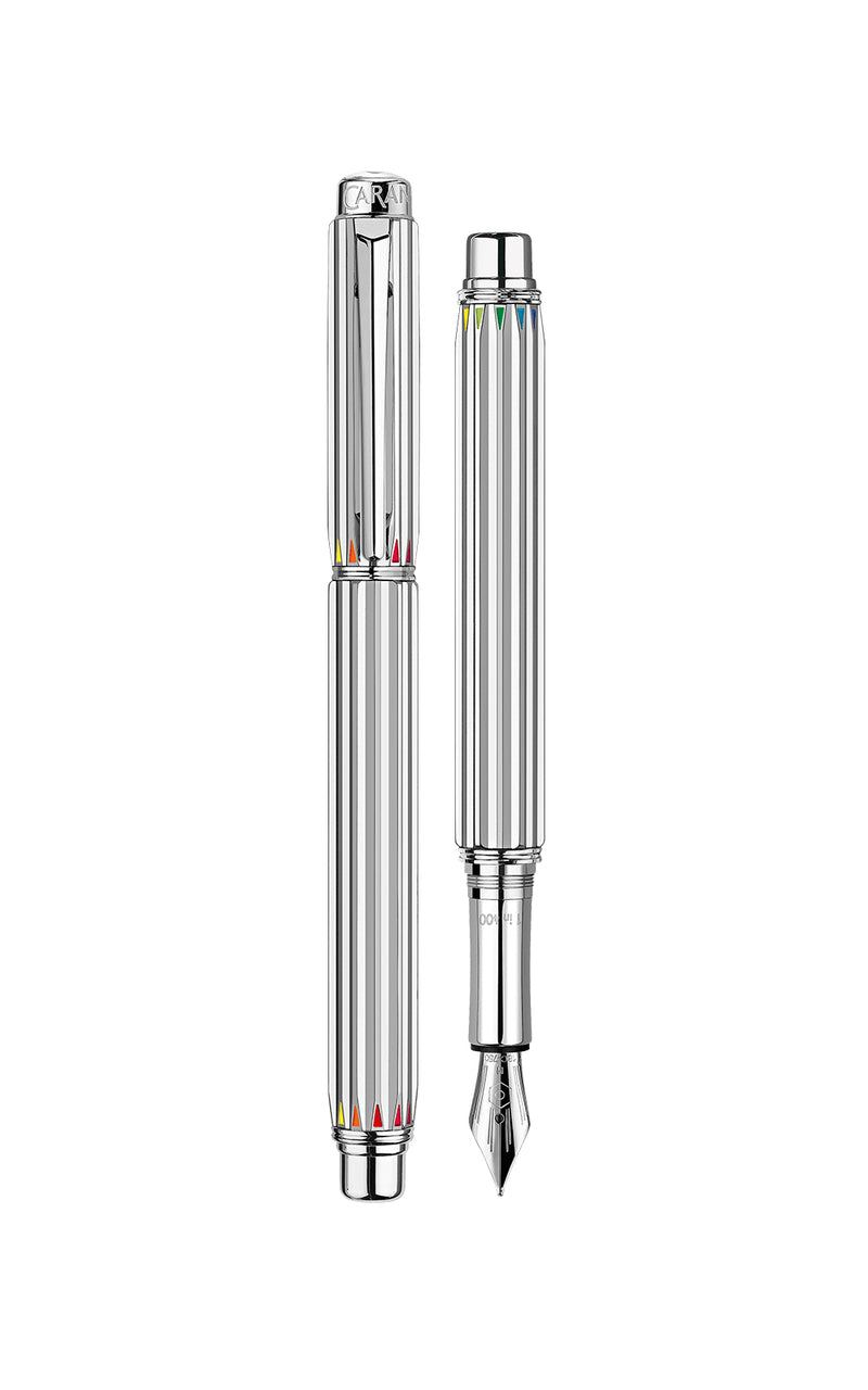 עט נובע יוקרתי ריינבואו מסדרת וריוס במהדורה מוגבלת | VARIUS RAINBOW | Caran d'Ache