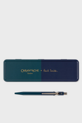 עט כדורי ירוק מירוצים + כחול נייבי| פול סמית +קראנדש  | מהדורה מוגבלת| סדרה רביעית