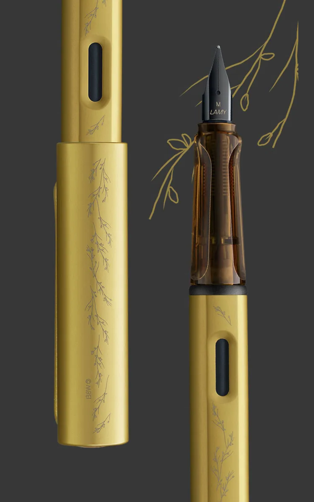 עט נובע הארי פוטר במהדורה מוגבלת  | LAMY AL STAR Harry Potter Hufflepuff