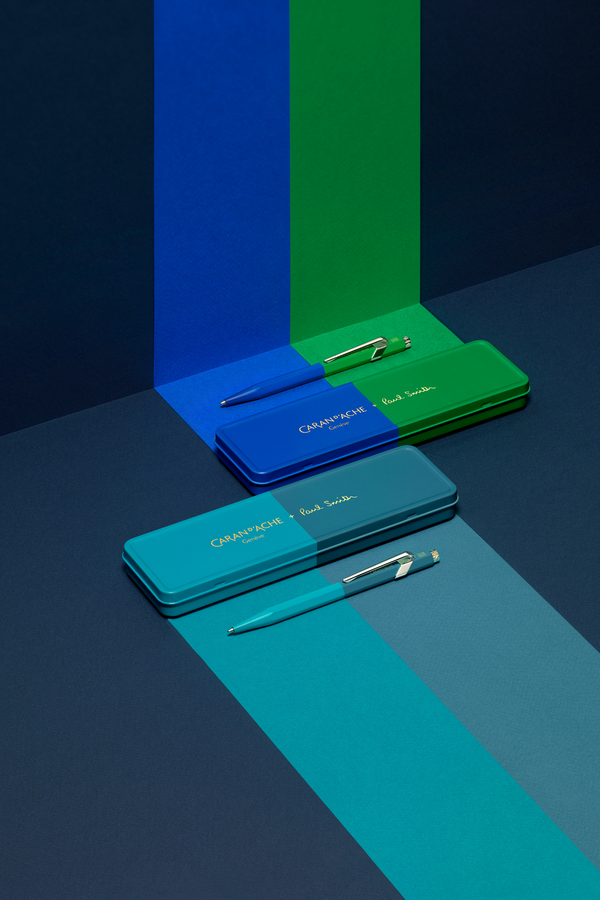 עט כדורי כחול+ירוק | פול סמית +קראנדש  | מהדורה מוגבלת| סדרה רביעית