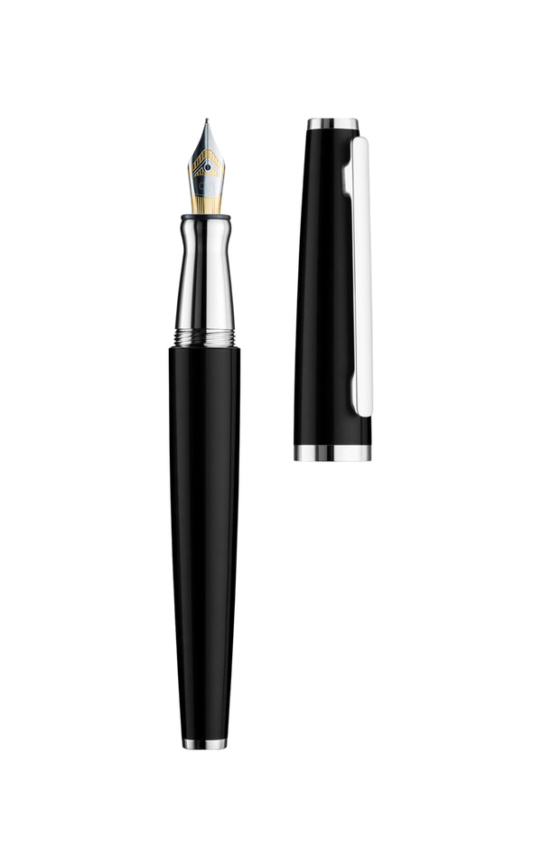 OTTO HUTT DESIGN 06 עט נובע בצבע שחור מבריק