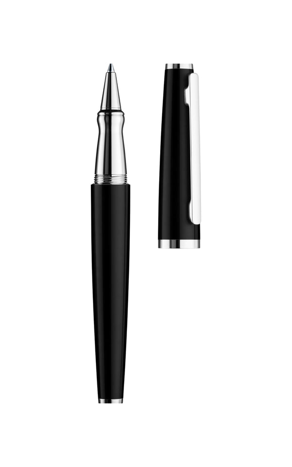 OTTO HUTT DESIGN 06 עט רולר בצבע שחור מבריק