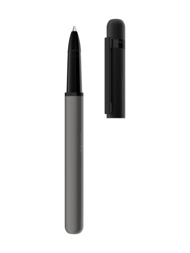 Otto Hutt - design 03 - DARK GREY - PVD עט רולר בצבע אפור כהה בציפוי