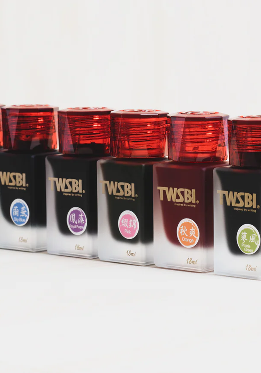 בקבוק דיו 18 מ"ל ירוק ערבה | TWSBI ink prairie green