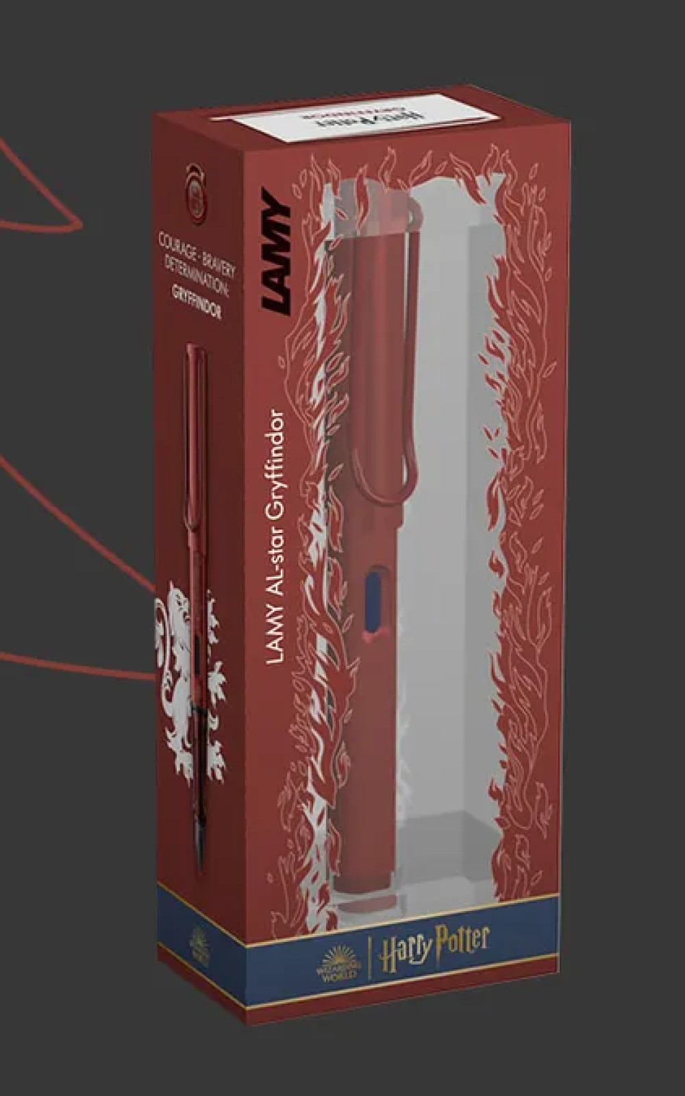 עט נובע הארי פוטר במהדורה מוגבלת  | LAMY AL STAR Harry Potter Gryffindor