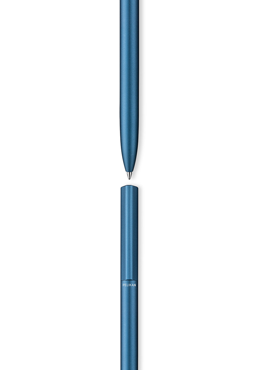 עט כדורי כחול בקופסת פח | Pelikan INEO Ballpoint