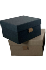 קופסאות אחסון דקורטיביות | סט של 3 | דגם טילי