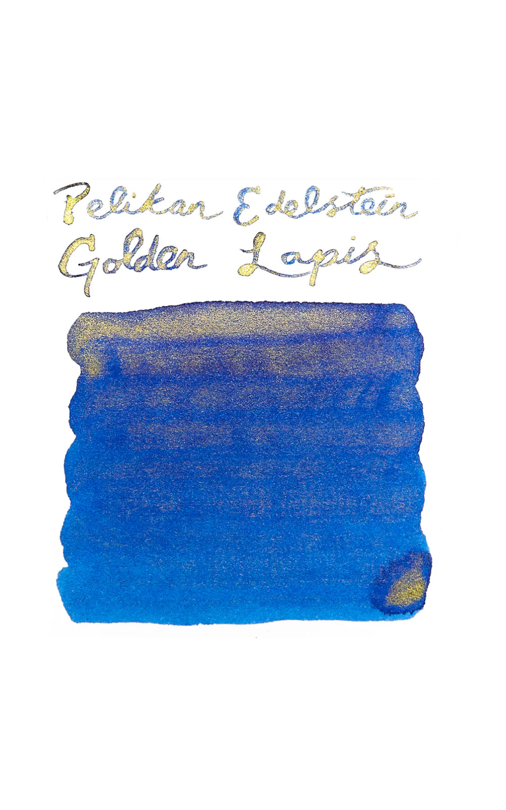 בקבוק דיו אדלשטיין של פליקן | צבע השנה GOLDEN LAPIS | Edelstein Ink of the year 2024