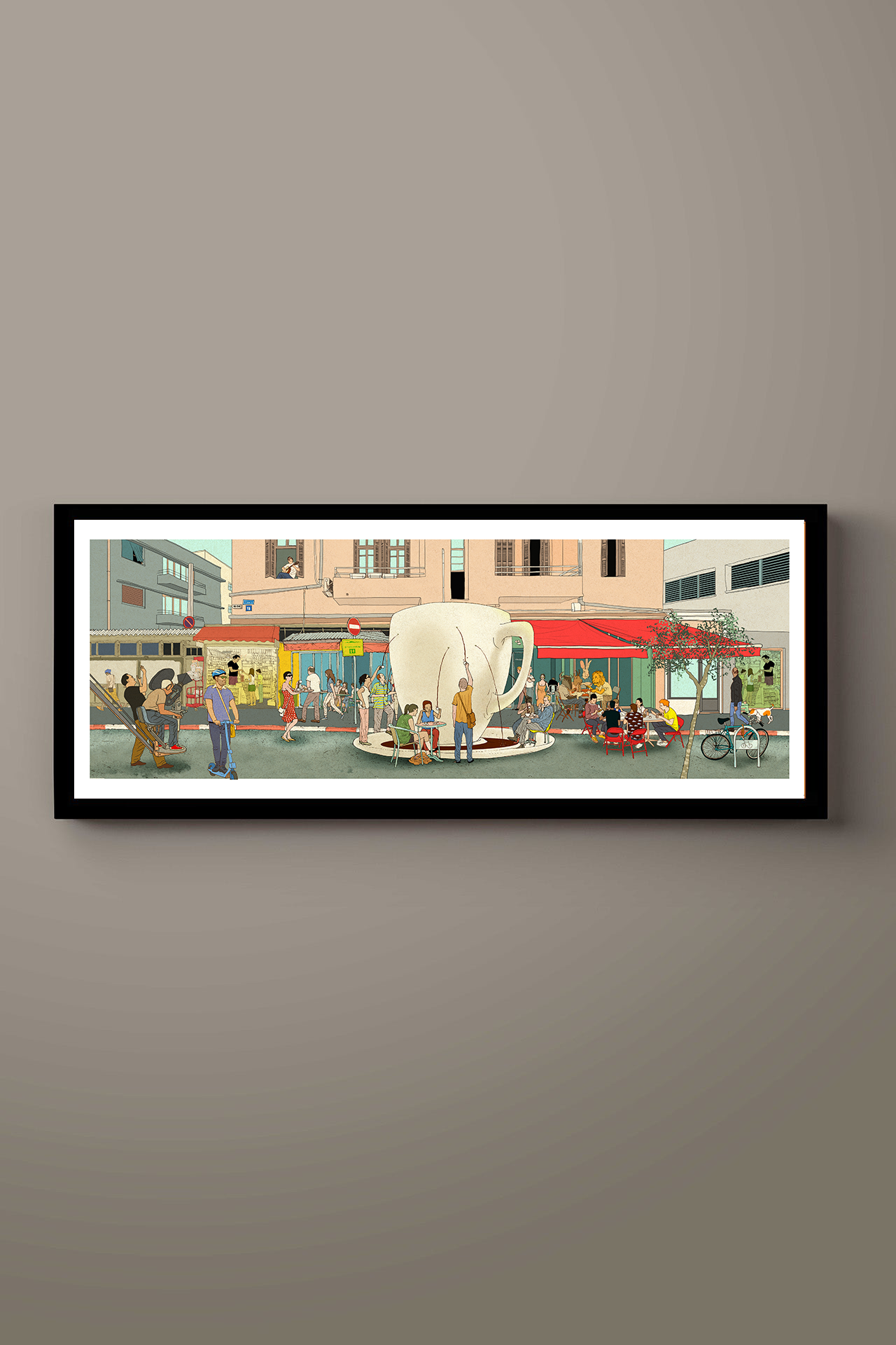 פרינט לתלייה על הקיר | טרנטינו כסית | יזהר כהן - אוסף חדש