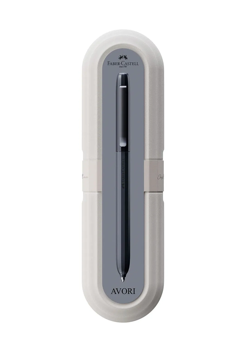 עט כדורי שחור קוסמי | Faber Castell Avori Cosmic Flow