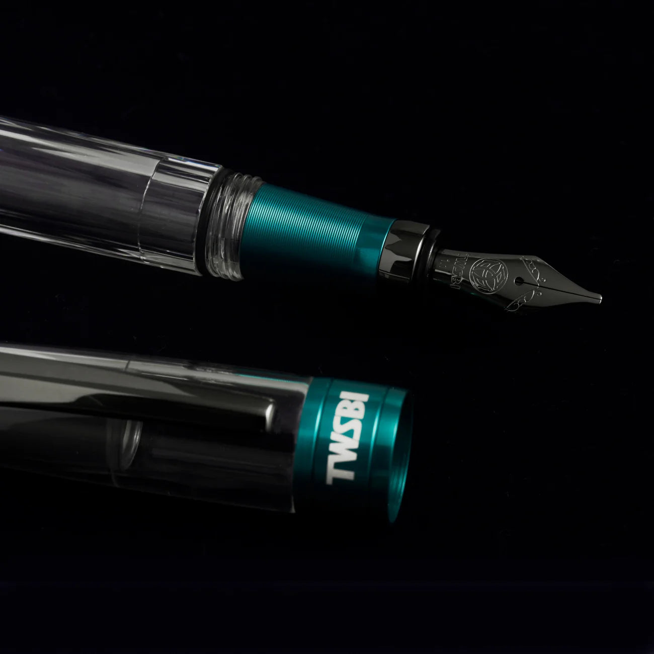 עט נובע מאלומיניום כחול קריבי | TWSBI Diamond 580ALR Caribbean